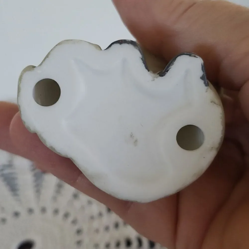 Adorable Vintage Porcelain Hobo Wedding Cake Topper